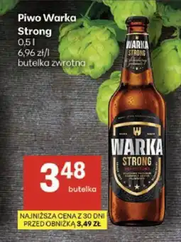 Delikatesy Centrum Piwo Warka Strong oferta