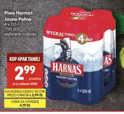 Delikatesy Centrum Piwo Harnaś Jasne Pełne oferta