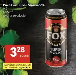 Delikatesy Centrum Piwo Fox Super Mocne 9% oferta