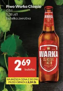 Delikatesy Centrum Piwo Warka Classic oferta