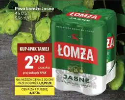 Delikatesy Centrum Piwo Łomża Jasne oferta