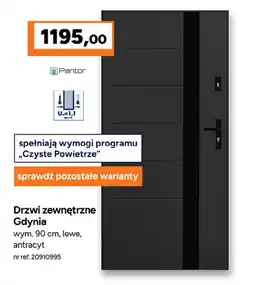 Bricoman Pantor Drzwi zewnętrzne Gdynia oferta