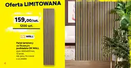 Bricoman Panel lamelowy na filcowym podkładzie OK WALL oferta