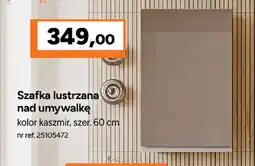 Bricoman Szafka lustrzana nad umywalkę oferta