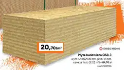 Bricoman SWISS KRONO Płyta budowlana OSB-3 oferta