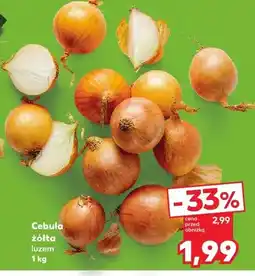 Kaufland Cebula żółta luzem oferta