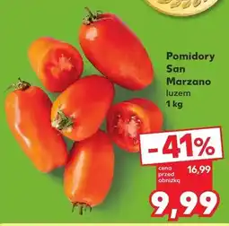 Kaufland Pomidory San Marzano luzem oferta