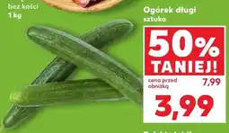 Kaufland Ogórek długi sztuką oferta
