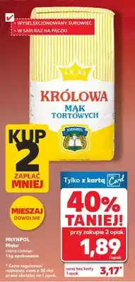 Kaufland Mąka różne rodzaje oferta