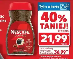 Kaufland Kawa rozpuszczalna Classic NESCAFE oferta