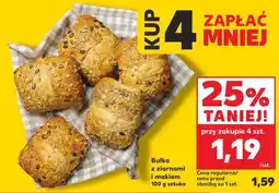 Kaufland Bułka z ziarnami i makiem oferta