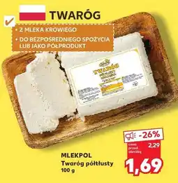 Kaufland Twaróg półtłusty oferta