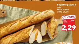Kaufland Bagietka pszenna duża oferta