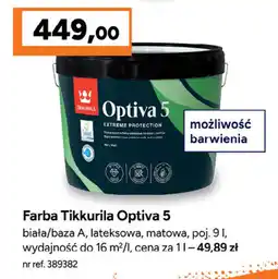 Bricoman Farba Tikkurila Optiva 5 oferta