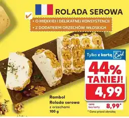 Kaufland Rolada serowa z orzechami oferta