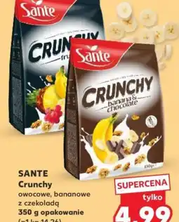 Kaufland Crunchy owocowe SANTE oferta