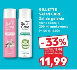 Kaufland Żel do golenia Satin Care oferta