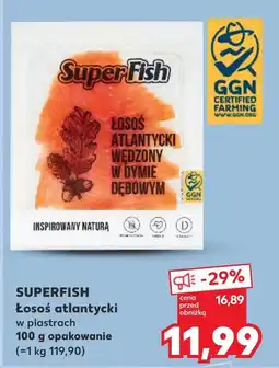 Kaufland Łosoś w plastrach SuperFish oferta