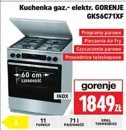 Neopunkt Kuchenka gazowo-elektryczna Gorenje oferta