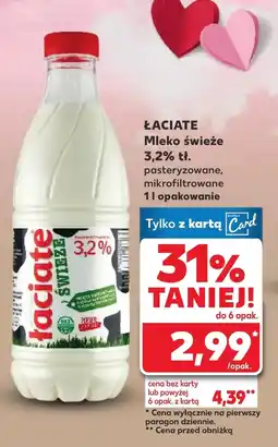Kaufland Mleko Łaciate oferta