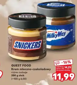 Kaufland Krem czekoladowy Quest Food oferta