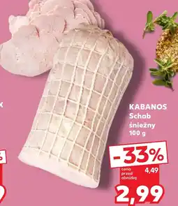 Kaufland Schab Kabanos oferta