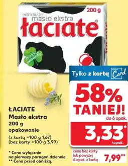 Kaufland Masło Łaciate oferta