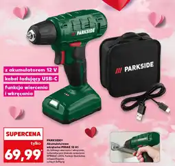 Kaufland Akumulatorowa wkrętarka Parkside oferta
