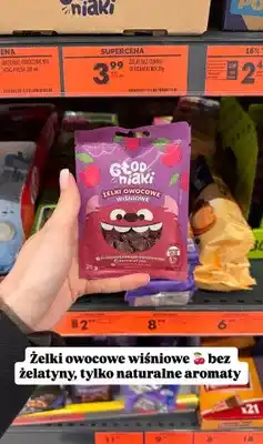 Biedronka Żelki owocowe wiśniowe Głodniaki Mix oferta