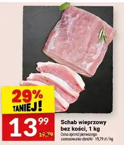 Twój Market Schab wieprzowy bez kości oferta