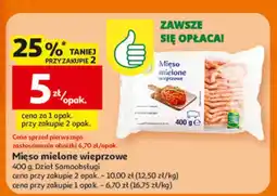 Auchan Mięso mielone wieprzowe Dział Samoobsługi oferta