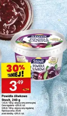 Twój Market Powidła śliwkowe Stovit oferta