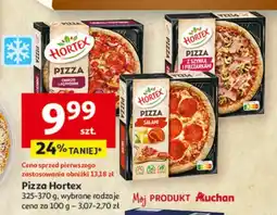 Auchan Pizza w stylu amerykańskim maxi cheese lub pepperoni Virtu oferta
