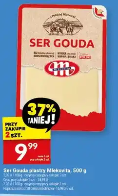 Twój Market Ser Gouda plastry Mlekovita oferta