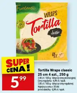 Twój Market Tortilla Wraps classic 25 cm 4 szt oferta
