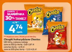 Auchan Chrupki kukurydziane Cheetos oferta