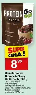 Twój Market Granola Protein Brownie & Cherry Go On Sante oferta