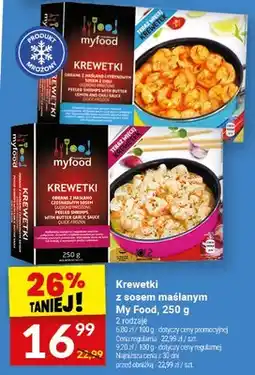 Twój Market Krewetki z sosem maślanym My Food oferta