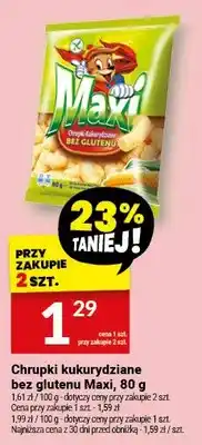 Twój Market Chrupki kukurydziane bez glutenu Maxi oferta