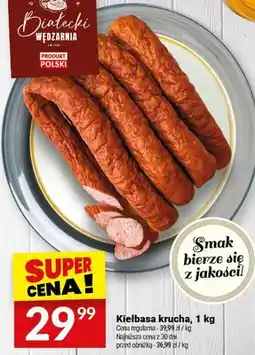 Twój Market Kiełbasa krucha Drateckie Wędzarnia oferta