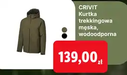 Lidl CRIVIT Kurtka trekkingowa męska, wodoodporna oferta