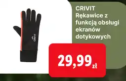Lidl CRIVIT Rękawice z funkcją obsługi ekranów dotykowych oferta