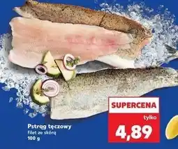 Kaufland Pstrąg tęczowy filet ze skórą oferta