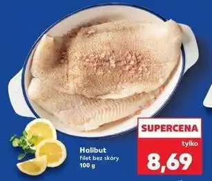 Halibut filet bez skóry