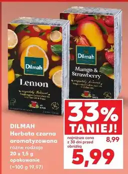 Kaufland Herbata czarna aromatyzowana różne rodzaje oferta