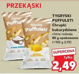 Kaufland Chrupki kukurydziane różne rodzaje oferta