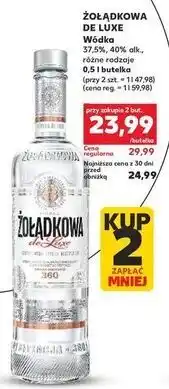 Kaufland Żołądkowa De Luxe Wódka oferta