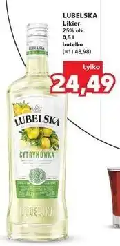 Kaufland LUBELSKA Likier Cytrynówka oferta