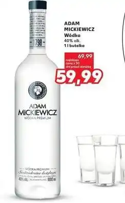 Kaufland Adam Mickiewicz Wódka oferta