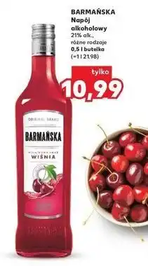 Kaufland BARMAŃSKA Napój alkoholowy wiśnia oferta